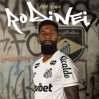 Santos anuncia Rodinei, que rescindiu com o Olympiacos para voltar ao Brasil