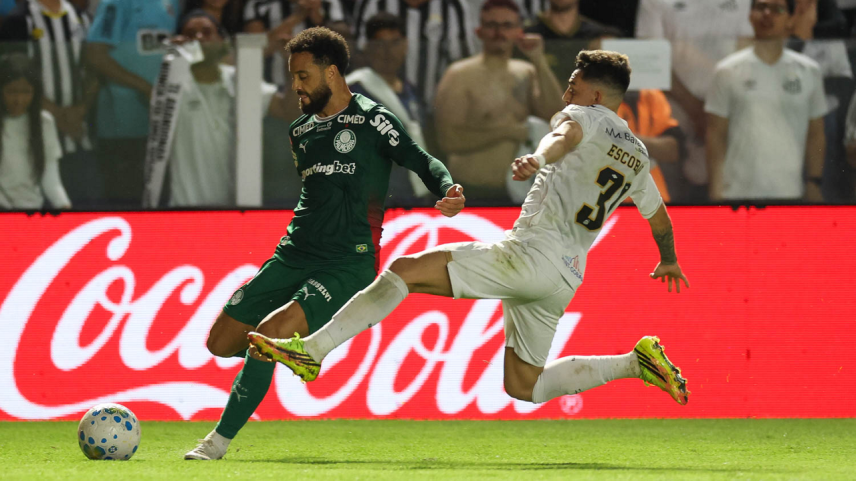 Palmeiras segura empate sem gols na Vila e confirma vaga na semifinal da Copa do Brasil