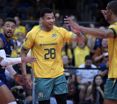 Brasil bate a Argentina sem perder set, é campeão sul-americano e vai a LA-2028