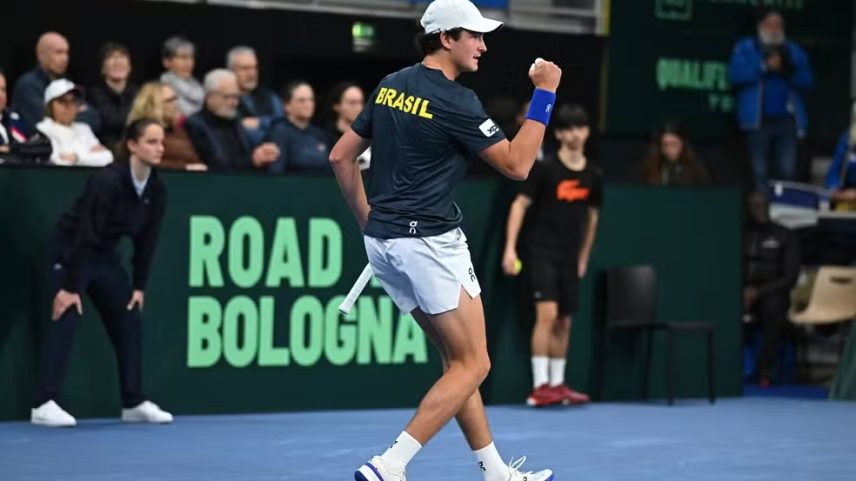 João Fonseca x Dominic Stricker na Copa Davis: onde assistir e horário