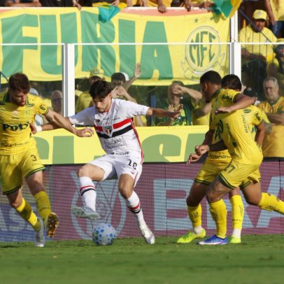 Mirassol segue perto do Z4 após empate com o São Paulo no Maião