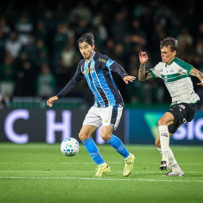 Braithwaite marca nos acréscimos e Grêmio encerra jejum de sete jogos