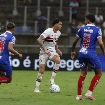 Marcos Victor marca no fim, e Bahia vence o São Paulo na Fonte Nova