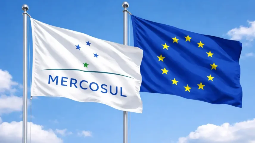 Acordo Mercosul-UE impulsiona em 21% exportações brasileiras