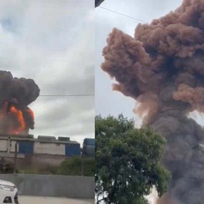 Reação em usina da CSN em Volta Redonda causa fumaça; não há feridos