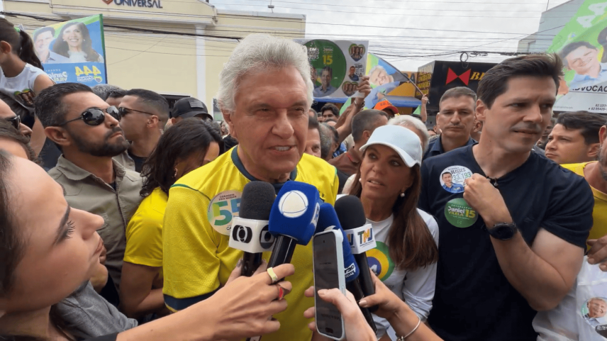 No último dia de campanha, Caiado defende ajuda a pequenos produtores do agronegócio
