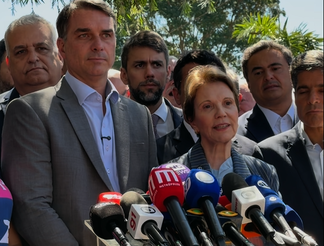 PP e União Brasil declaram “apoio incondicional” a Flávio Bolsonaro