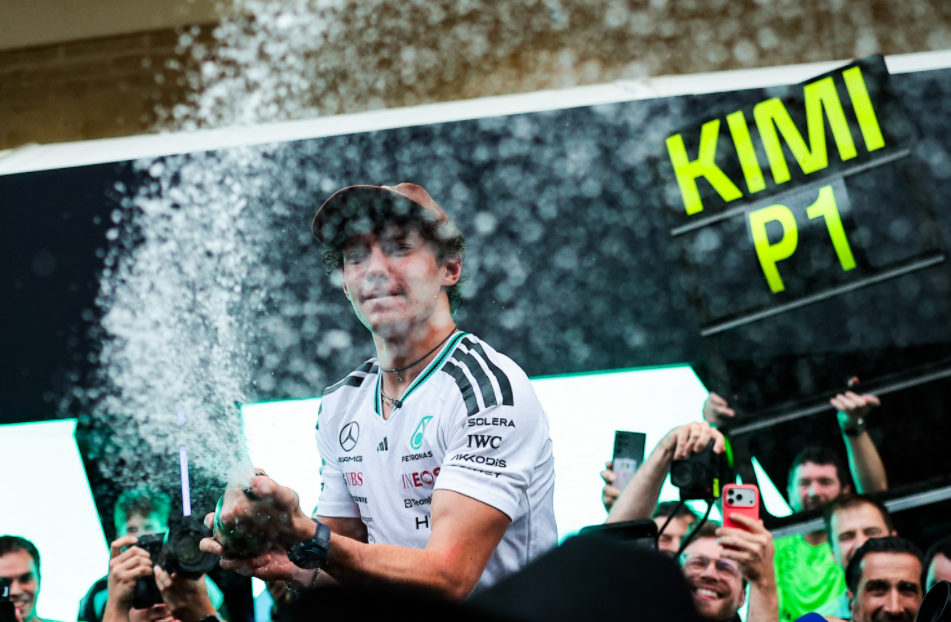 Kimi Antonelli vence GP dos EUA e fica a um passo do título da F1