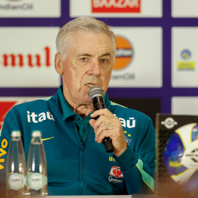 Ancelotti diz que Brasil respeita seleção da Índia antes de amistoso