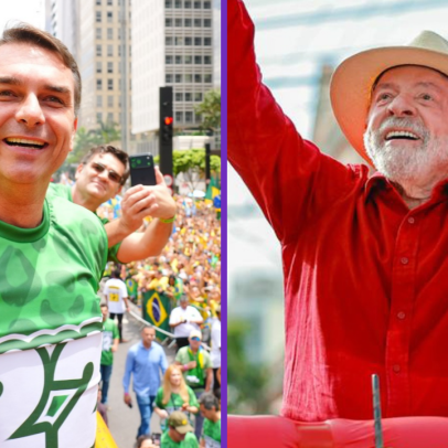 PoderData/Aya: Flávio tem 52% dos votos válidos e Lula, 48%