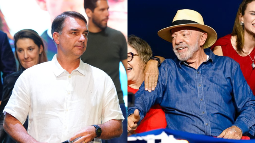 Meio/Ideia: Flávio Bolsonaro tem 51,1% e Lula 48,9% dos votos válidos