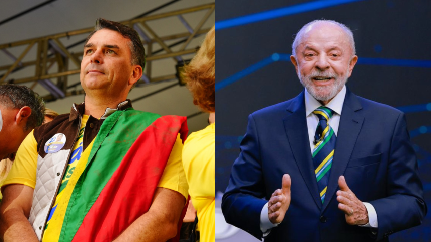 Quaest 2º turno: Flávio Bolsonaro tem 45% e Lula aparece com 44%