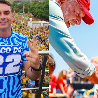Multidões vão às ruas apoiar Flávio e Lula nos últimos atos da campanha presidencial