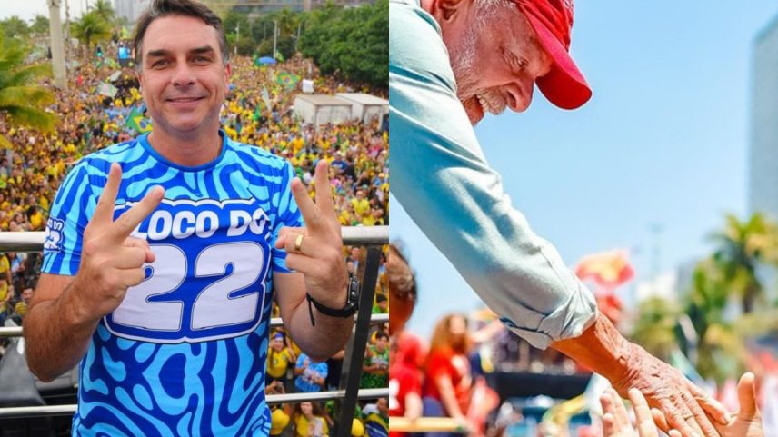 Imagem da noticia - Multidões vão às ruas apoiar Flávio e Lula nos últimos atos da campanha presidencial