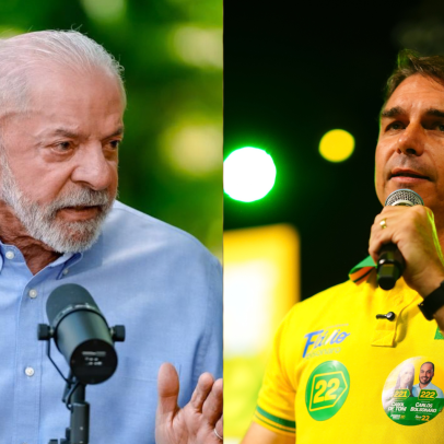 Datafolha: Lula lidera com 45% dos votos válidos contra 40% de Flávio