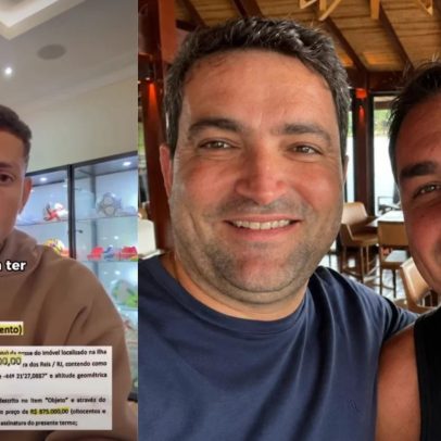Entenda a briga de Richarlison e Flávio Bolsonaro por causa de ilha