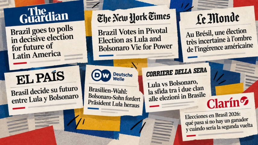 Imprensa internacional desta impacto da eleição brasileira na América Latina