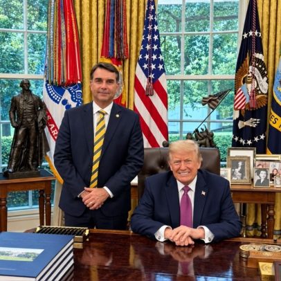 Trump comemora resultado de Flávio e prevê 2º turno "muito disputado"