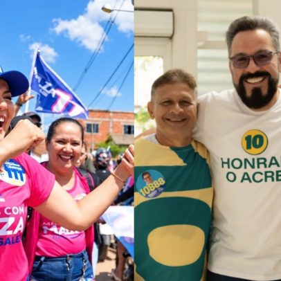 Mailza Assis e Alan Rick disputam segundo turno para governo do AC