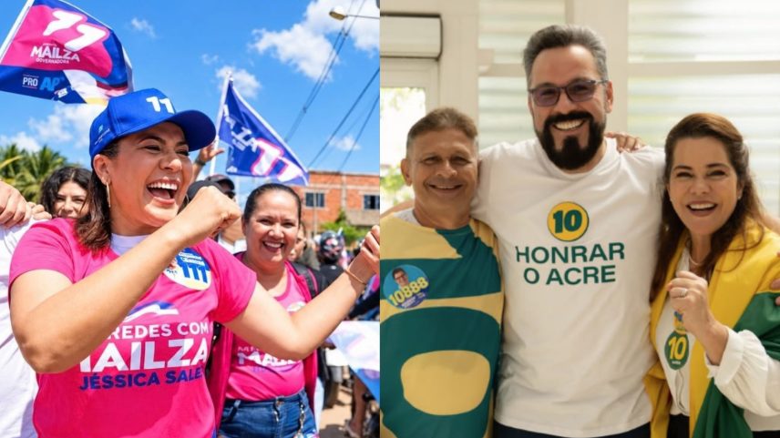 Mailza Assis e Alan Rick disputam segundo turno para governo do AC