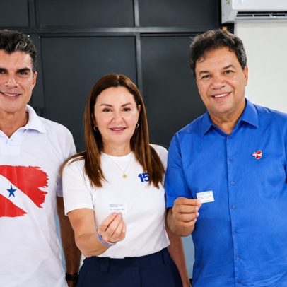 Helder Barbalho e Chicão são eleitos senadores pelo Pará