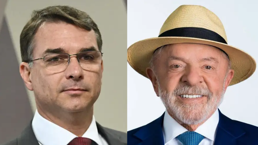 Datafolha: Flávio Bolsonaro tem 52% contra 48% de Lula em votos válidos