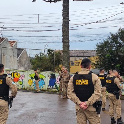 Homem é morto depois de manter 13 crianças reféns em escola de Curitiba