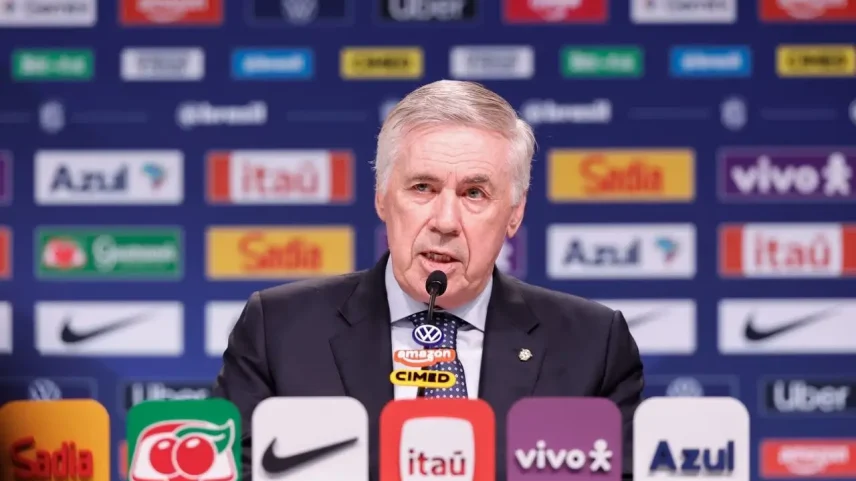 Ancelotti fala de Gabigol, Estêvão e futuro da Seleção após convocação