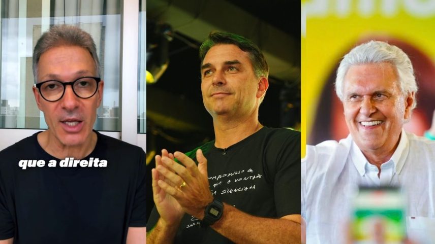 Flávio recebe apoio de Temer e Zema e terá adesão de Caiado