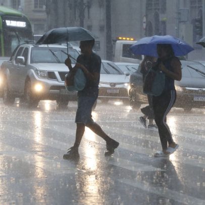 Ciclone extratropical coloca regiões do Brasil em alerta para chuvas