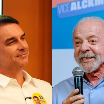 Flávio tem 48% contra 45% de Lula no 2º turno, diz BTG/Nexus