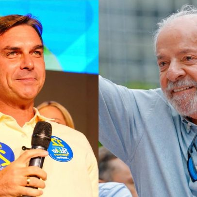 AtlasIntel: Flávio tem 50,8% dos votos válidos e Lula está com 49,2%