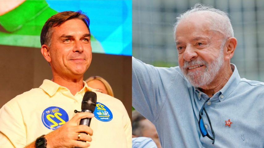 PoderData/Aya: Flávio tem 48% ante 46% de Lula no 2º turno