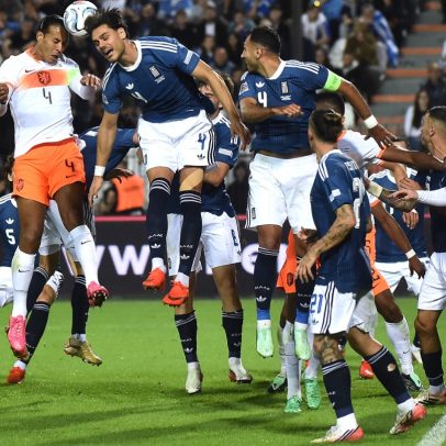 Van Dijk e Reijnders salvam a Holanda em Salônica, mas Grécia segue na liderança