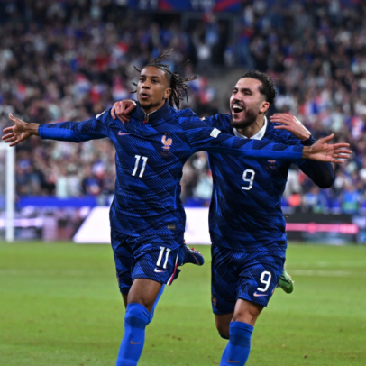 Com dez e sem Mbappé, França segura o 1 a 1 e mantém a liderança do Grupo A1