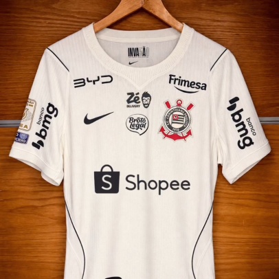 Shopee assume o patrocínio máster do Corinthians até o fim de 2026