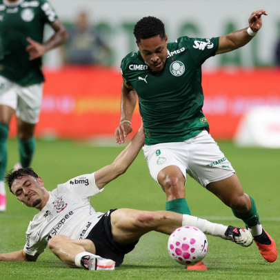Vitor Roque sofre entorse no tornozelo e desfalca o Palmeiras no Maracanã