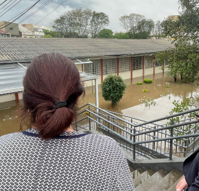 Chuva altera locais de votação em quatro cidades do Sul do país