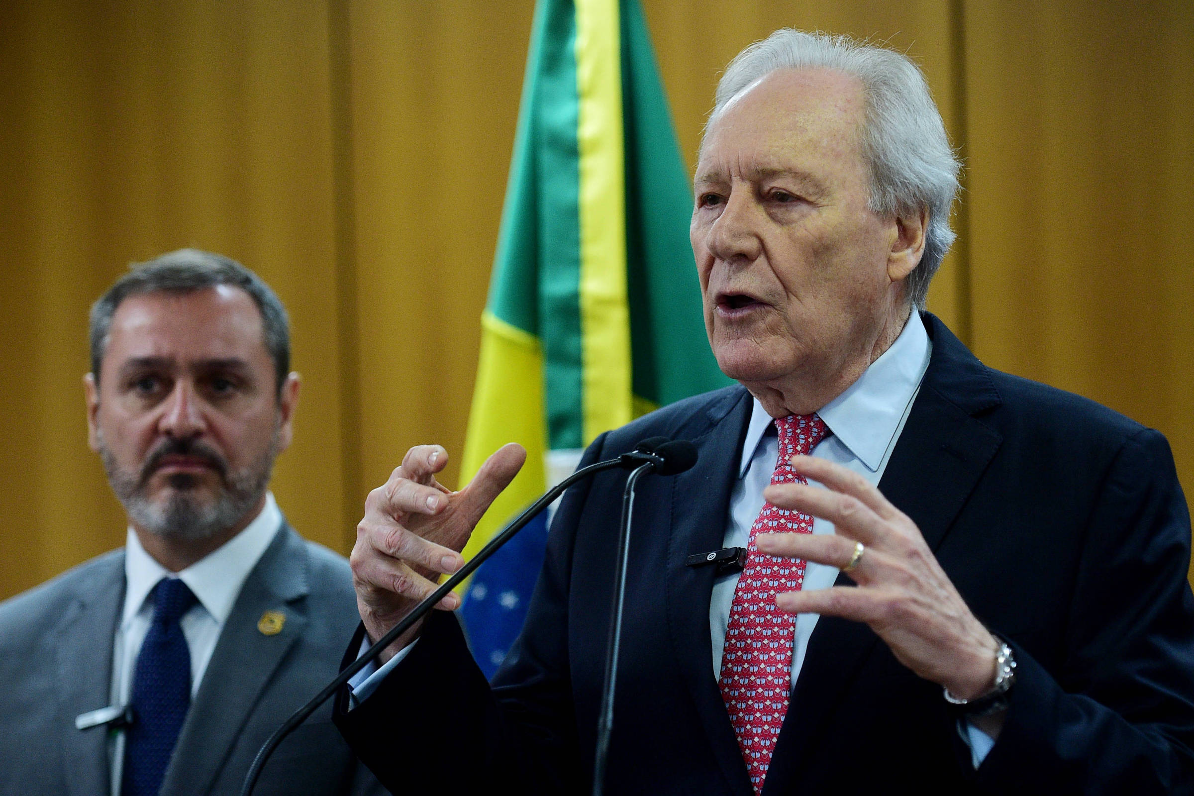 Ministério da Justiça libera uso de inteligência artificial para localizar desaparecidos Ministro da Justiça e Segurança Pública, Ricardo Lewandowski, em evento na pasta (Foto: Lucio Tavora - 19.mai.2025/Xinhua)