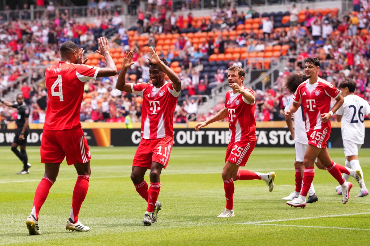 Coman marcou o primeiro gol da Copa do Mundo de Clubes (Foto: Dylan Buell/Getty Images/AFP)
