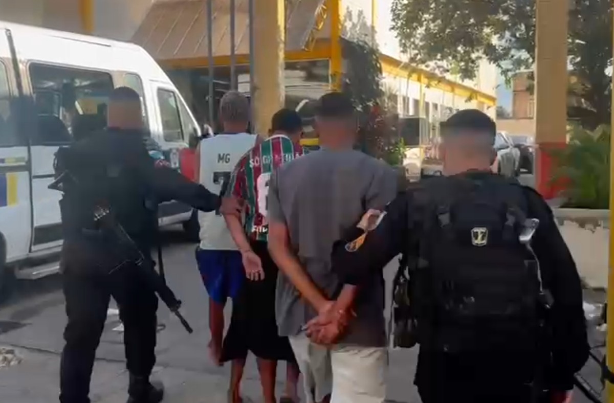 Operação aconteceu nos bairros de Padre Miguel e Realengo (Foto: Reprodução)