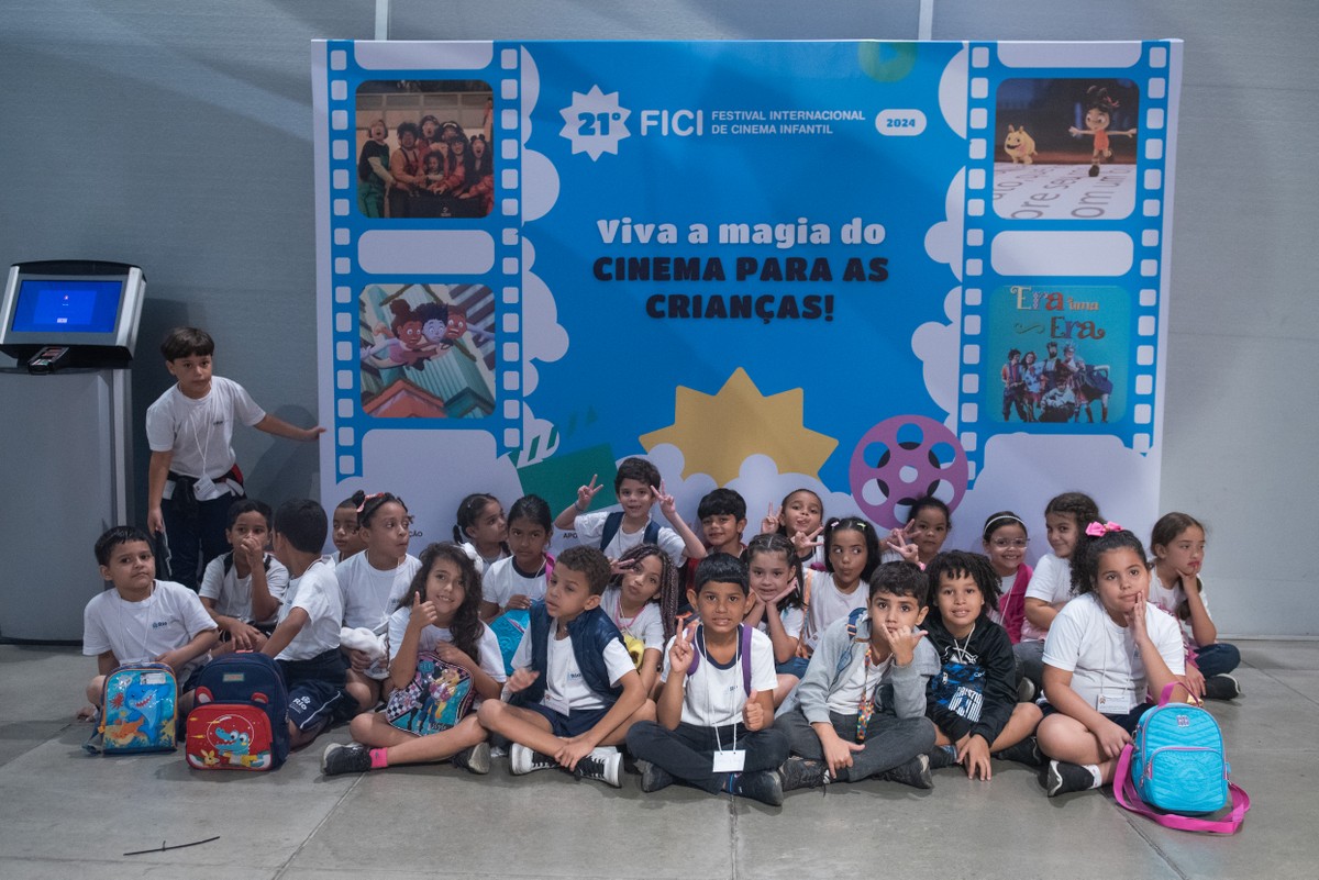 Festival de cinema exibe 235 filmes voltados para o público infantil Fici. Público do evento, que celebra 22 anos com 35 filmes e sessões on-line, na Gávea e em Botafogo (Foto: Divulgação/André Telles)