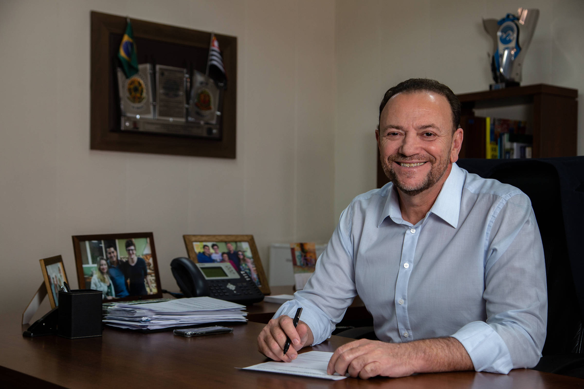 PT busca alianças com partidos de centro para fortalecer apoio nos estados Edinho Silva, favorito para ser eleito presidente do PT em julho (Foto: Lucas Tannuri/Prefeitura de Araraquara)