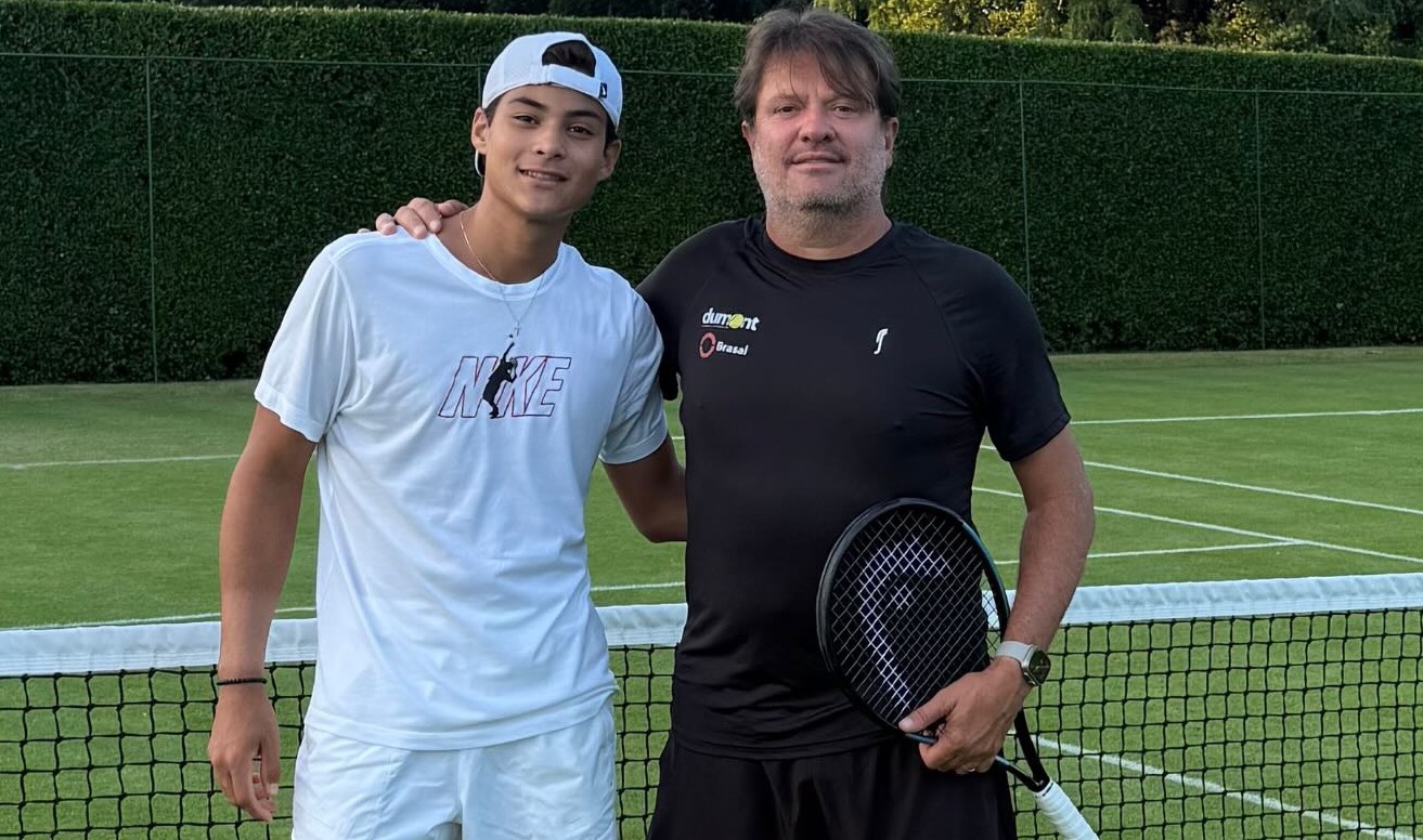 Brasil terá quatro representantes no Wimbledon juvenil após queda de Guto na semi Foto: Reprodução
