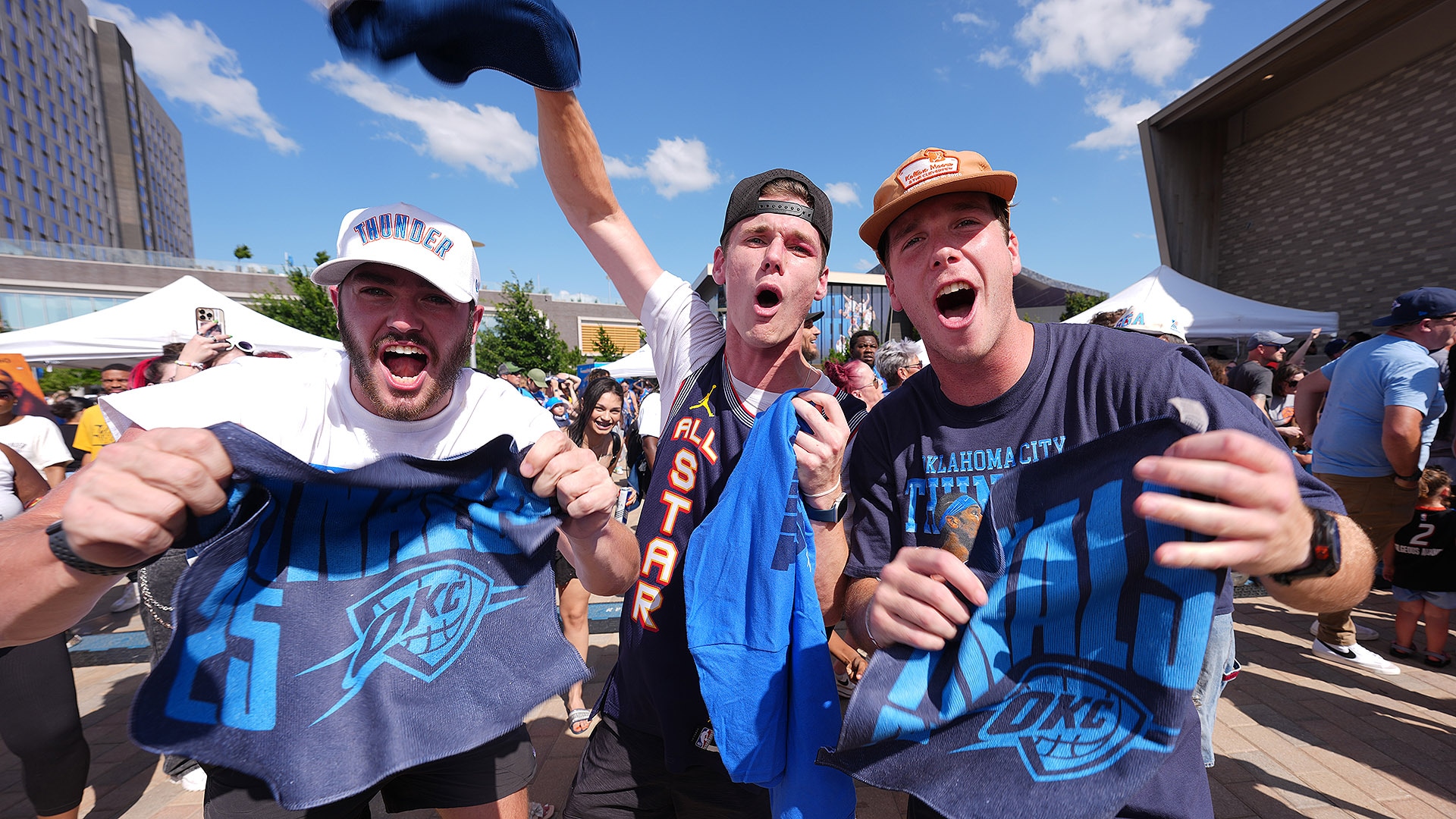 Momentos inesquecíveis da parada do campeonato do Thunder emocionam torcedores Foto: Reprodução/@NBA
