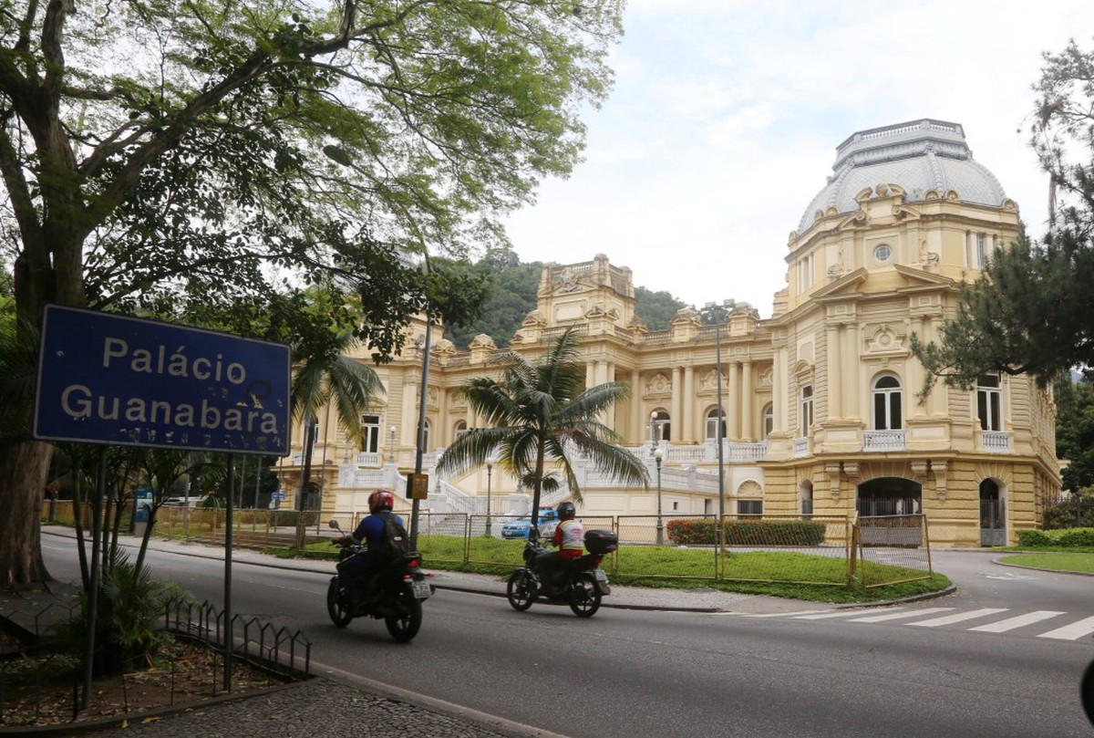 Palácio Guanabara, sede do governo do estado (Foto: Fabiano Rocha / Agência O Globo)