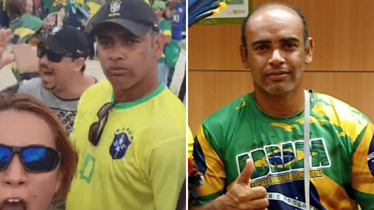STF pune líder bolsonarista por envolvimento nos atos de 8 de janeiro Diego Ventura participou dos atos terroristas (Foto: Reprodução)
