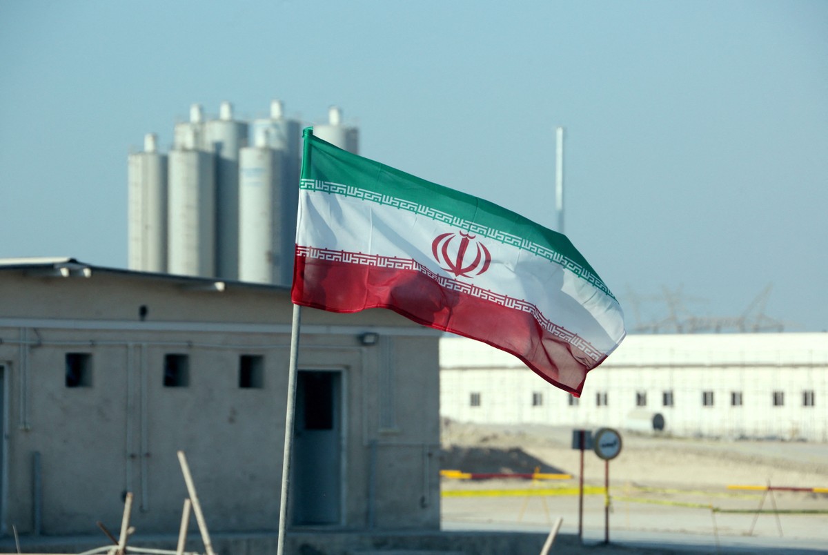 Usina nuclear de Bushehr, no Irã (Foto: ATTA KENARE / AFP)