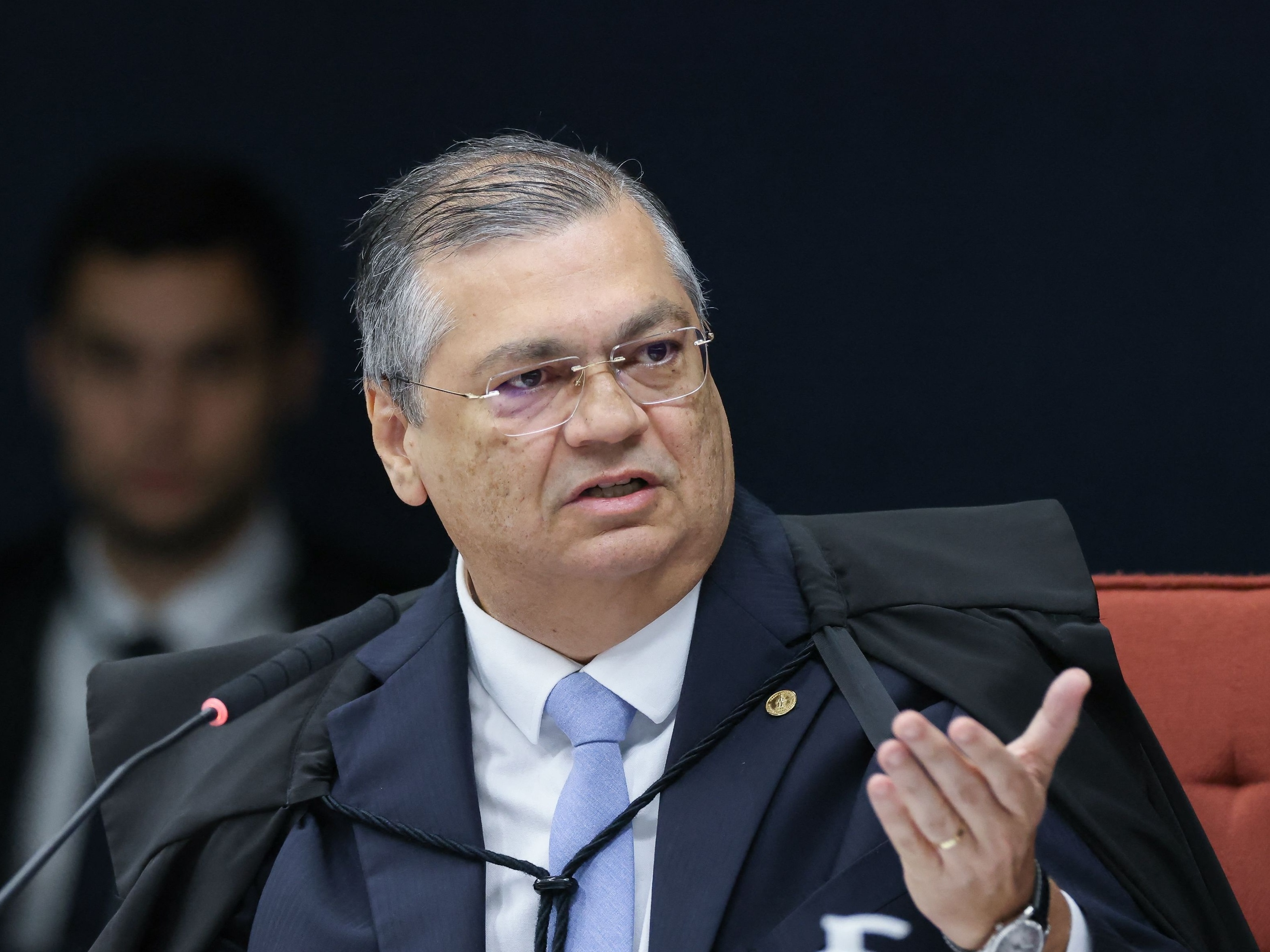 Motta e Alcolumbre cancelam audiência com Dino sobre emendas no STF Ministro do STF Flávio Dino, relator das ações que questionam as emendas impositivas (Foto: Divulgação/STF via AFP)