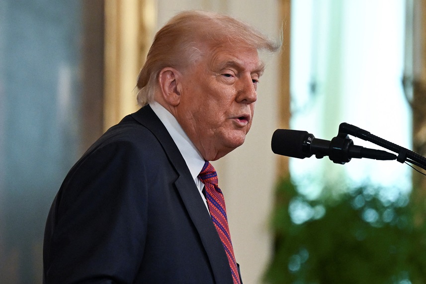 Trump e União Europeia realizam encontro crucial para discutir tarifas comerciais Presidente dos EUA, Donald Trump (Foto: REUTERS/Annabelle Gordon)